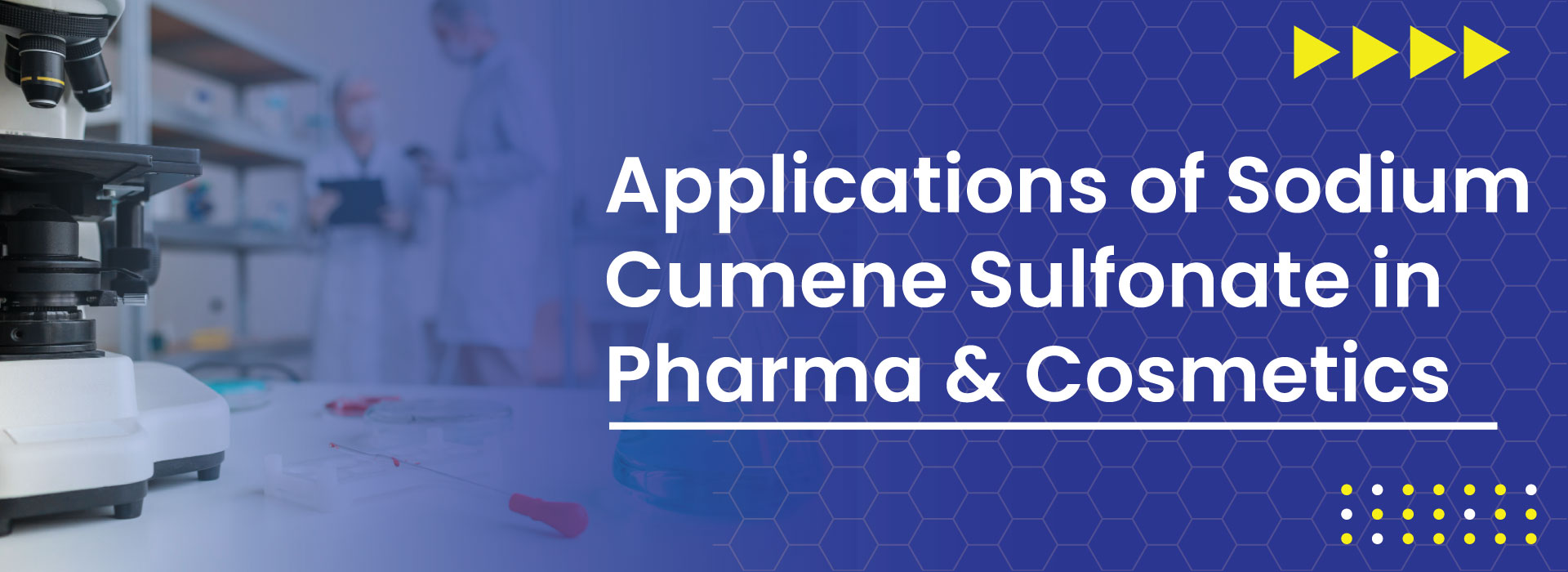 how Sodium Cumene Sulfonate use Pharma & Cosmetics