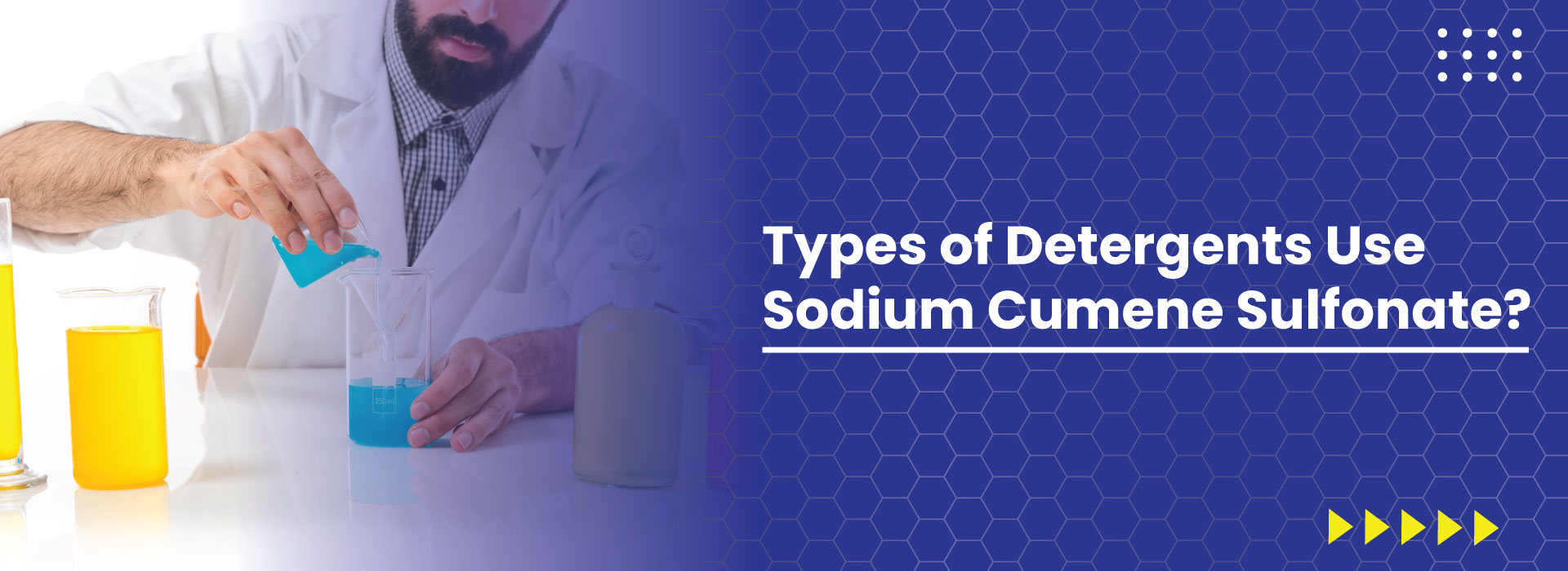 Types of Detergents Use Sodium Cumene Sulfonate