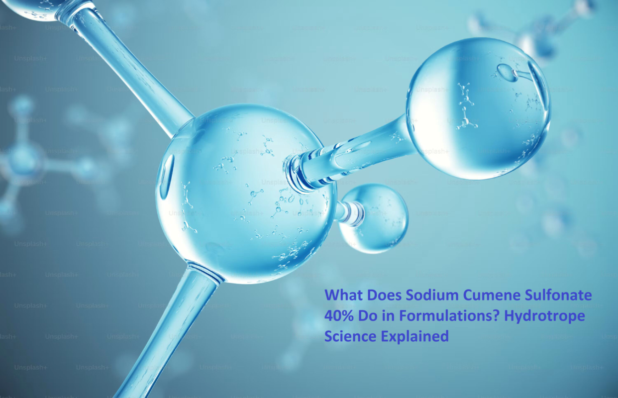 Sodium Cumene Sulfoante as Hydrotrope